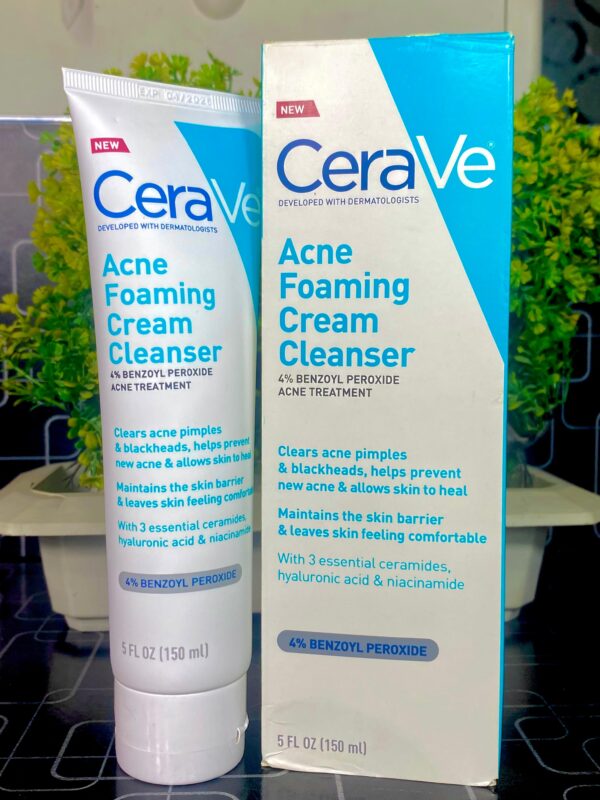 CeraVe Acne Foaming Cream Cleanser (150ml)