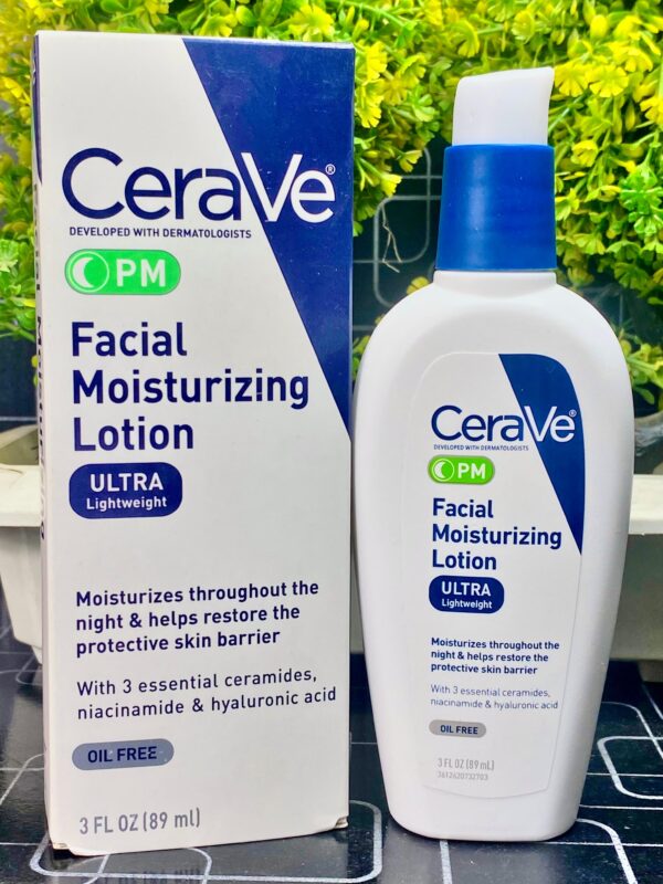 CeraVe Facial Moisturizing Lotion PM (89ml) - Image 2